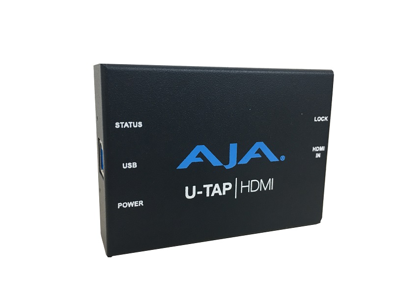 メーカー純正品[充電不要 1年保証] AJA U-TAP-HDMI [USB 3.0 接続 HDMI